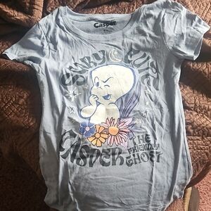 Juniors Blue Graphic T-Shirt